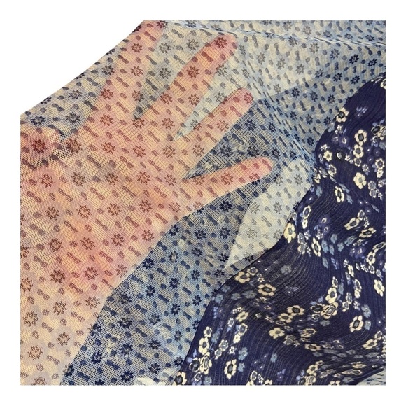 Free People Because I Love You Top in Indigo - Picture 6 of 9